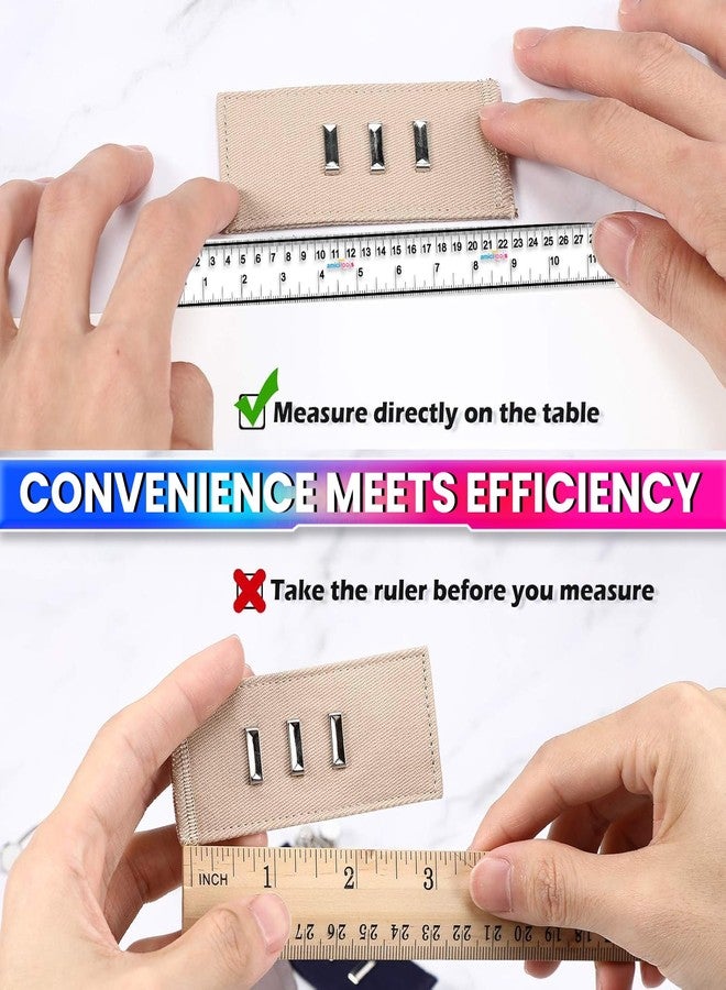 amiciTools Self-Adhesive Tape Measure Ruler 200 cm / 79 Inch | Sticky Measuring Scale for Workbench, Table Saw, Drafting & DIY Projects | Easy-Read Precision Measuring Tape (Pack of 2) - Image 5